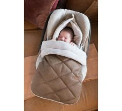 Rock Voetenzak Autostoel - Oker -Kinderwagens Verkoop baby s only rock voetenzak autostoel oker 2