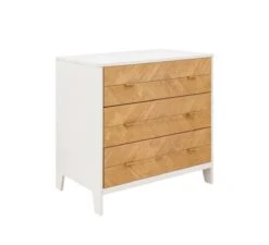 Isa Commode Met 3 Laden - Vintage White