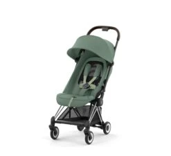 CYBEX Coya Buggy - Chrome/Leaf Green -Kinderwagens Verkoop cybex coya buggy chrome leaf green 2