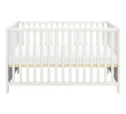 Ledikant Luna Effen 70x140 - White -Kinderwagens Verkoop flexa ledikant luna effen 70x140 white 1
