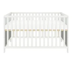 Ledikant Luna Effen 70x140 - White -Kinderwagens Verkoop flexa ledikant luna effen 70x140 white 5