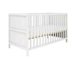 Ledikant Luna Groeven 70x140 - White -Kinderwagens Verkoop flexa ledikant luna groeven 70x140 white 3