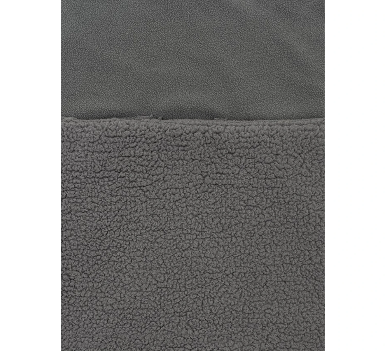 Jollein Voetenzak 3/5 Teddy - Storm Grey 4 Jollein Voetenzak 3/5 Teddy - Storm Grey - Afbeelding 4