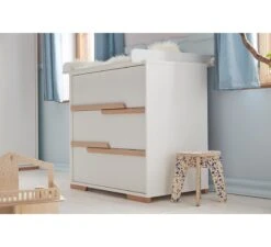 Snap Commode 3-Laden - White -Kinderwagens Verkoop pinio snap commode 3 laden white 2