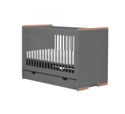 Snap Ledikantlade 60x120cm - Dark Grey