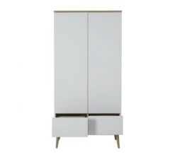 2-Deurskast Flow - White -Kinderwagens Verkoop quax 2 deurskast flow white 2