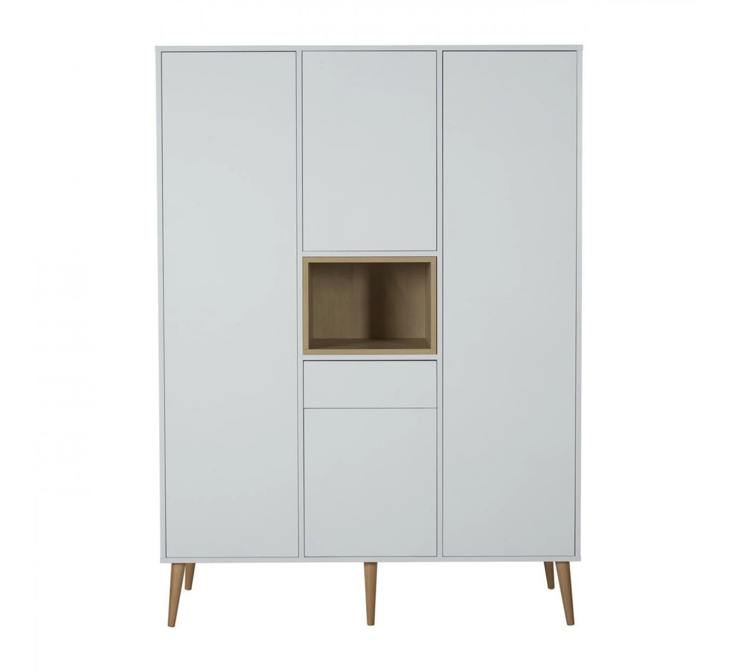 3-Deurskast Cocoon XL - Ice White 2 3-Deurskast Cocoon XL - Ice White - Afbeelding 2