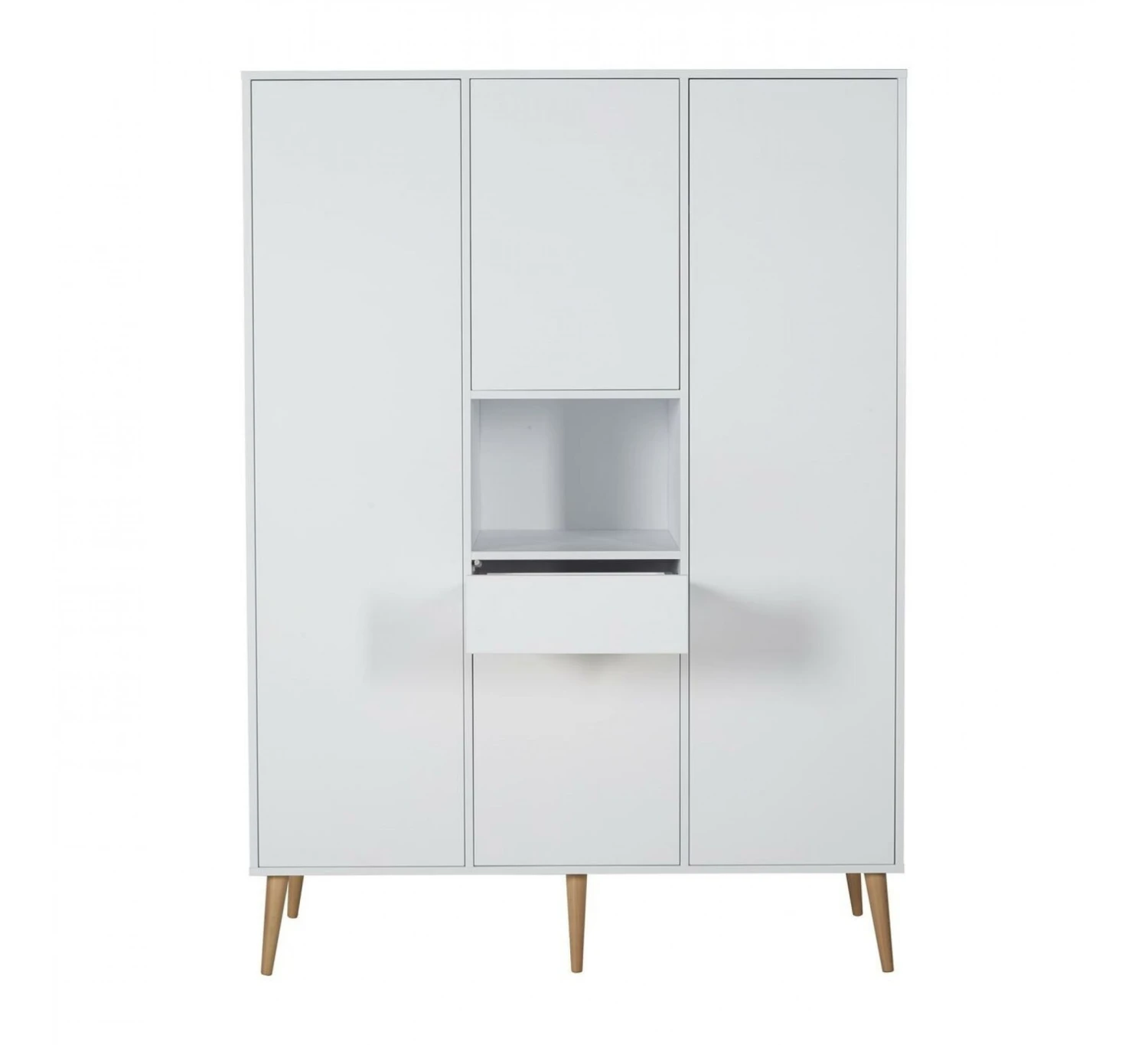 3-Deurskast Cocoon XL - Ice White 4 3-Deurskast Cocoon XL - Ice White - Afbeelding 4