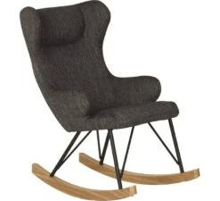 Rocking Kids Chair De Luxe - Black