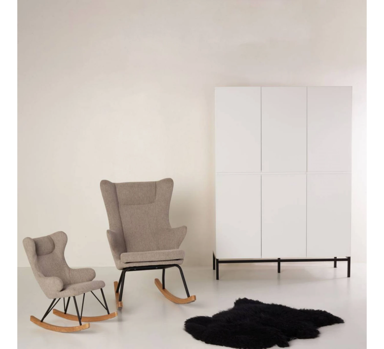 Rocking Kids Chair De Luxe - Latte 3 Rocking Kids Chair De Luxe - Latte - Afbeelding 3