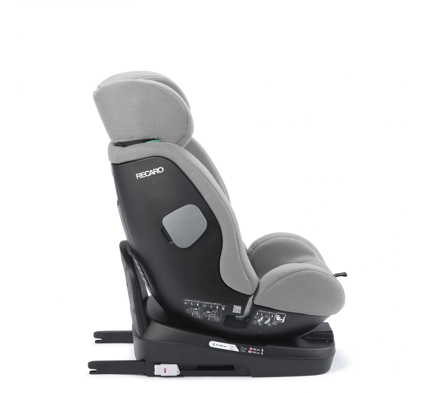 Recaro Salia 125 KID I-Size - Carbon Grey 3 Recaro Salia 125 KID I-Size - Carbon Grey - Afbeelding 3