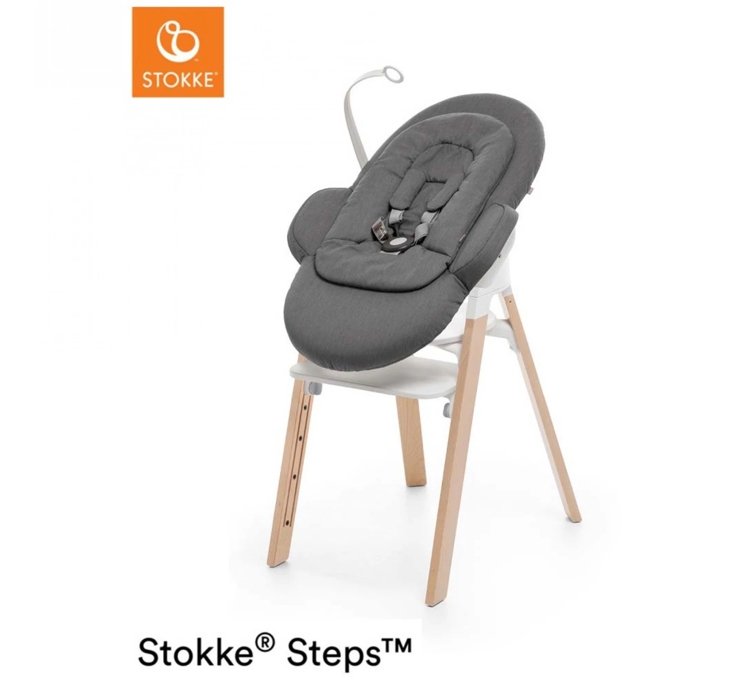 Stokke Steps Newborn Set Deep Grey 2 Stokke Steps Newborn Set Deep Grey - Afbeelding 2