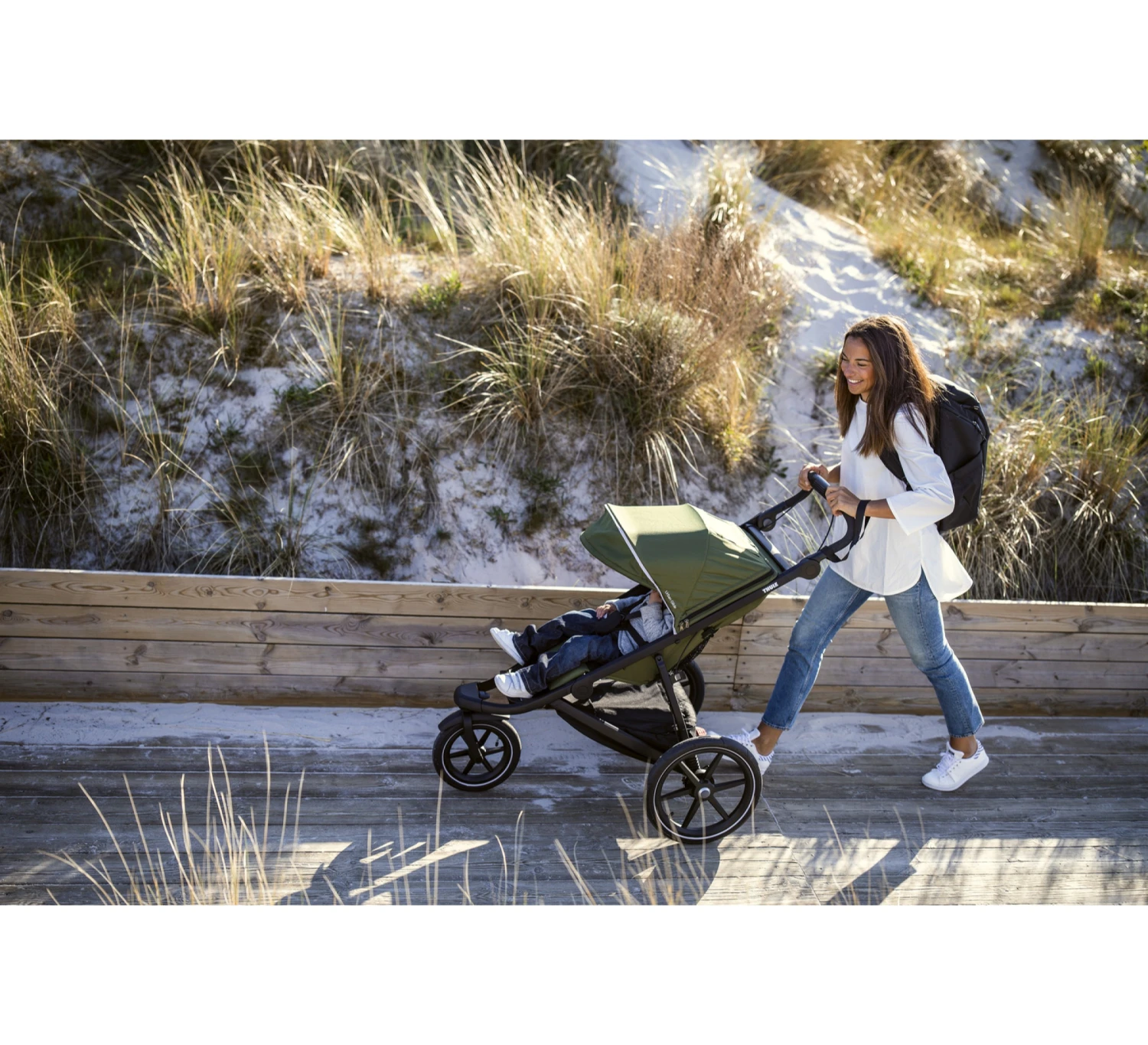 Thule Urban Glide 2 Kinderwagen - Cypress Green 7 Thule Urban Glide 2 Kinderwagen - Cypress Green - Afbeelding 7